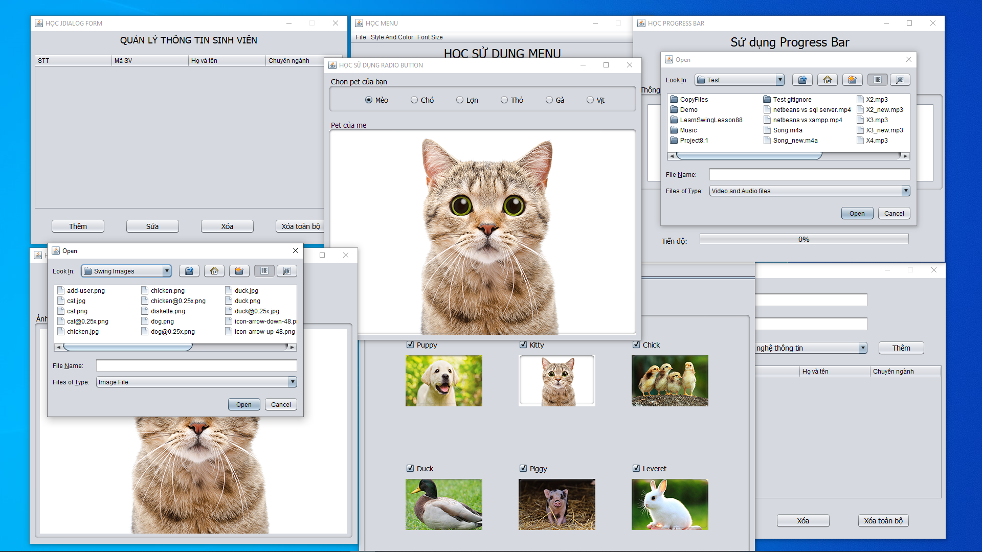 Khóa học lập trình giao diện Java GUI